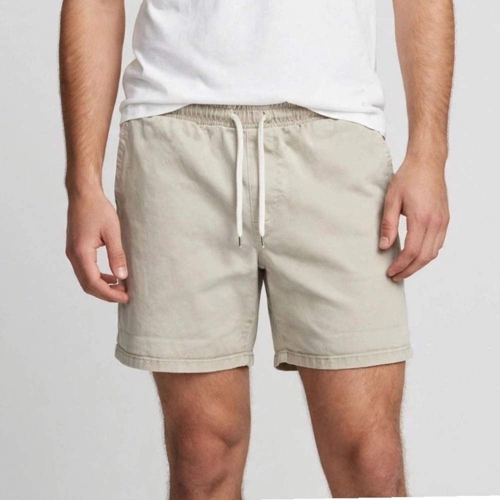 RSQ Tan Athletic Shorts with Elastic Waistband